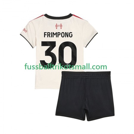 Fußballtrikots Liverpool Jeremie Frimpong 30 Kinder 2025-2026 Kurzarm Auswärts-trikot kaufen